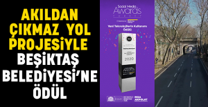 AKILDAN ÇIKMAZ YOL PROJESİYLE BEŞİKTAŞ BELEDİYESİ’NE ÖDÜL