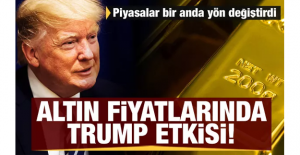 Altın Fiyatlarında Trump Etkisi! Piyasalar Bir Anda Yön Değiştirdi