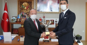 Başkan Gökhan Yüksel'den İlçe Emniyet Müdürü Müslüm Kahraman'a Ziyaret