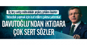 Gelecek Partisi lideri Ahmet Davutoğlu, iktidarın eğitim politikasını sert sözlerle eleştirdi.