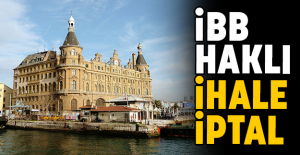 İBB HAKLI, İHALE İPTAL
