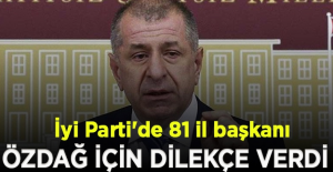 İyi Parti'de 81 il başkanı Ümit Özdağ'ın ihracı için dilekçe verdi