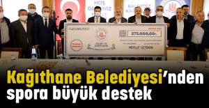 Kağıthane Belediyesi’nden spora büyük destek