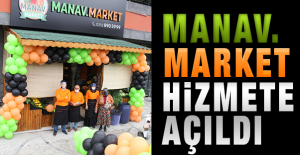 Manav.Market hizmete açıldı