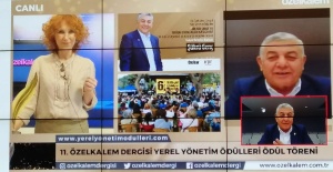 BAŞKAN ŞÜKRÜ GENÇ YILIN YEREL YÖNETİCİSİ SEÇİLDİ