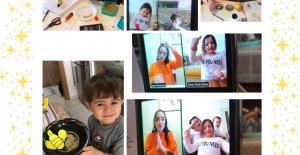 Kartallı Minikler Eğitime Ekranları Başında Devam Ediyor