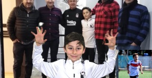 12 YAŞINDAKİ FUTBOLCU BEŞİKTAŞ'TA