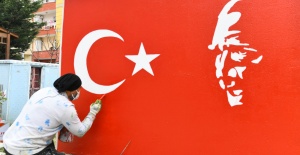 Esenyurt Belediyesi'nin kreşlerinde eğlendiren ve eğiten çizimler