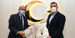 FRANSA’NIN İSTANBUL BAŞKONSOLOSU GAUVİN’DEN BAŞKAN BOZKURT’A ZİYARET