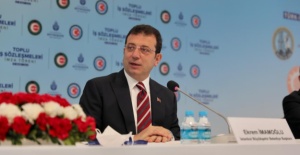 İMAMOĞLU, İBB’DE 45 BİN EMEKÇİYİ KAPSAYAN TOPLU SÖZLEŞMEDE KONUŞTU: “EMEK YARIŞINDAYIZ”