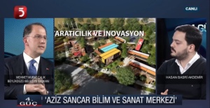 BAŞKAN ÇALIK, TV 5’TE GENÇLİK VE EĞİTİM HAKKINDA KONUŞTU