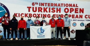Türkiye Açık Kick Boks Avrupa Kupası’nda birincilik Bağcılar’ın