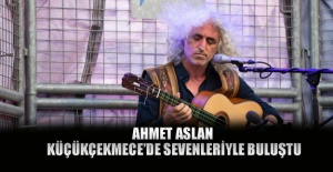 Ahmet aslan küçükçekmece'de sevenleriyle buluştu