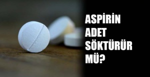 Aspirin adet söktürür mü?