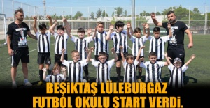 Beşiktaş Lüleburgaz Futbol okulu start verdi.