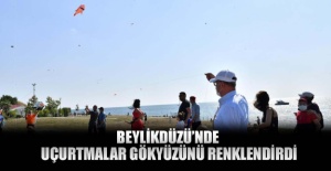 Uçurtmalar gökyüzünü renklendirdi