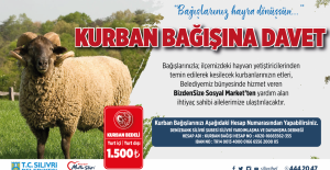 Yılmaz’dan kurban bağışı çağrısı