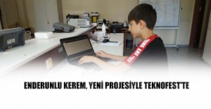 Enderunlu Kerem, yeni projesiyle Teknofest’te