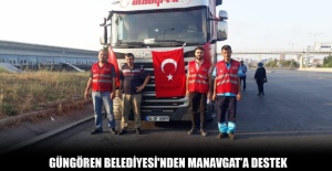 Güngören Belediyesi'nden Manavgat’a destek