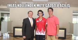 İhlas kolejinden mete gazozlu açılış