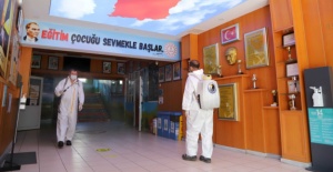 Kartal’da yüz yüze eğitim öncesi temizlik ve hijyen çalışmaları başladı