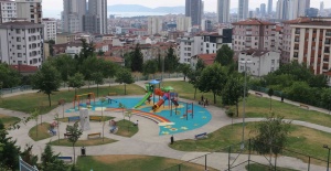 Kartal’da parklar yenilenmeye devam ediyor