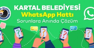 Kartal’da WhatsApp hattı ile sorunlara çözüm