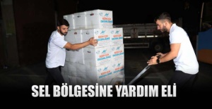 Sel Bölgesine Yardım Eli