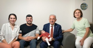 ‘Hoş geldin bebek’ ziyaretleri sürüyor