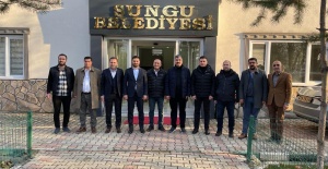 Başkan Öztekin kardeş belediyeleri ziyaret etti