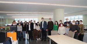 Başkan Yüksel personelin yeni yılını kutladı