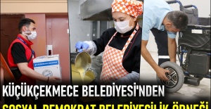 Küçükçekmece Belediyesi’nden sosyal demokrat belediyecilik örneği