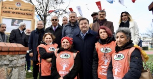 Toprak dede Maltepe’de çiçek açtı