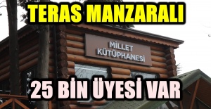 “25 Bin Üyesi Bulunan Bir Kütüphane”