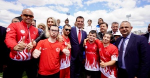 İBB TARİHİNDE BİR İLK: MALTEPE ATLETİZM PİSTİ AÇILDI