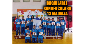 Bağcılarlı kungfuculara 13 madalya