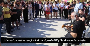 İstanbul’un sesi ve rengi sokak müzisyenleri Büyükçekmece’de buluştu!