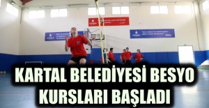 KARTAL BELEDİYESİ BESYO KURSLARI BAŞLADI