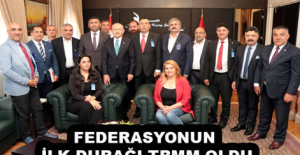 Federasyonun İlk Durağı TBMM Oldu