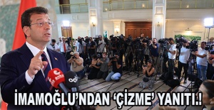 İMAMOĞLU’NDAN ‘ÇİZME’ YANITI