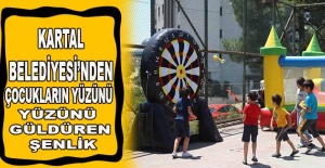 Kartal Belediyesi’nden Çocukların Yüzünü Güldüren Şenlik