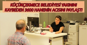 Küçükçekmece Belediyesi Yakınını Kaybeden 3600 Hanenin Acısını Paylaştı