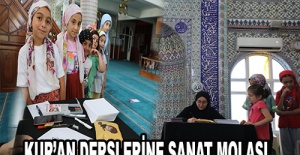 KUR’AN DERSLERİNE SANAT MOLASI