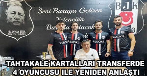 Tahtakale Kartalları transferde 4 oyuncusu ile yeniden anlaştı
