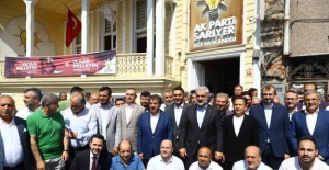 BAŞKAN ÖZDEMİR, SARIYERLİLERİN EVİNE KONUK OLDU