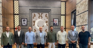 BAŞKAN ÖZTEKİN'DEN NİĞDE VALİSİ KOÇ'A ZİYARET