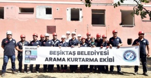 BEŞİKTAŞ BELEDİYESİ OLASI İSTANBUL DEPREMİNE KARŞI DEPREM TATBİKATI YAPTI