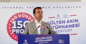 ESENYURT DA KÜTÜPHANESİNE KAVUŞTU