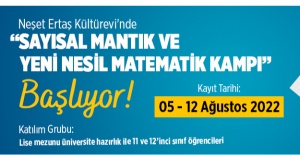 EZBERLERİ BOZAN YENİ NESİL MATEMATİK KAMPI ÖĞRENCİLERİNİ BEKLİYOR