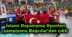 İslami Dayanışma Oyunları şampiyonu Bağcılar’dan